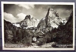 Alte Karte  "HINTERBÄRENBAD, Totenkirchl, Kleine Halt, Kaisergebirge" - Kufstein