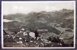 Alte Karte  "Blick Vom VORDERKAISERFELDEN Ins Bayr. Inntal" - Kufstein