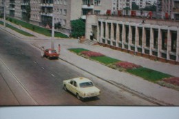 USSR. UKRAINE. CHERKASY. Lutsk.  W TAXI - OLD SOVIETPC. 1980s - Taxis & Fiacres