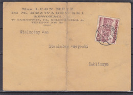 Pologne - Carte Postale De 1939 - OblitérationTarnowie - Université - Lettres & Documents