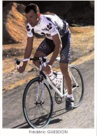 1 CARTE POSTALE NEUVE L'EQUIPE CYCLISTE PROFESSIONNELLE 2000 COUREUR FREDERIC GUESDON FRANCAISE DES JEUX VELO LOTO - Cycling