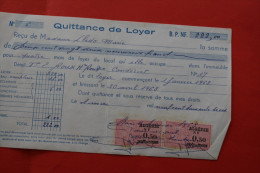 RARE ORAN 1963 USAGE TARDIF DE TIMBRES FISCAUX Français FISCAL D' AVANT INDEPENDANCE S DOCUMENT ALGERIEN AP INDEPENDANCE - Covers & Documents