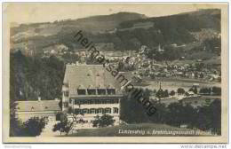 Lichtensteig Und Erziehungsanstalt Hochsteig - Foto-AK 20er Jahre - Lichtensteig