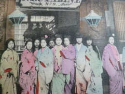 CPA Japon Prostitution?  Geishas Nectarine N°9 - Other & Unclassified
