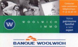 CARTE D'ENTREPRISE  BANQUE WOOLWICH - Andere & Zonder Classificatie