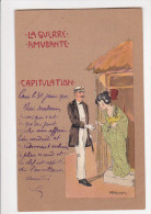 Cpa Politique Satirique Guerre Amusante Raphael Kirchner MRASCHKA Art Nouveau Espionage Capitulation Japonaise - Kirchner, Raphael