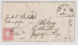 Heimat DE BAY Kaisheim 1876-01-26 Brief - Cartas & Documentos