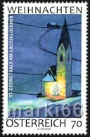 Austria - 2012 - Christmas - St. George Church, Kals At Grossglockner - Mint Stamp - Ongebruikt