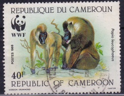 WWF - Timbre Oblitéré - République Du Cameroun 40F - Usados