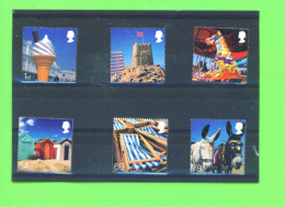 GREAT BRITAIN - 2007 The Seaside Set Of 6 UM - Unused Stamps