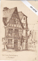 Bade Würtemberg, Marbach Sciller's Geburtshaus, Künstler L.S - Marbach