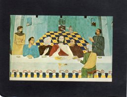 55833     Haiti,   Holy  Trinity  Cathedral,  Port-au-Prince, Portion Of  The  Last  Supper Mural,  By  Philome Obin,  N - Haiti