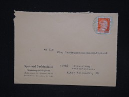 FRANCE - Lettre De Strasbourg Pour Strasbourg Avec Timbre Allemand - A Voir - Lot N° 9476 - Cartas