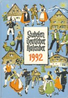 Sudetendeutscher Kalender 1992 - Calendarios