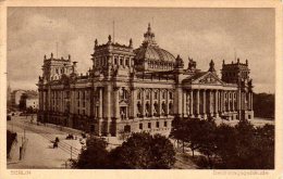 Berlin Tiergarten - S/w Reichstagsgebäude 5 - Dierentuin