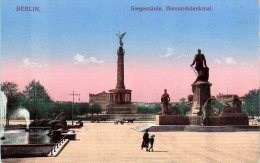 Berlin Tiergarten - Siegessäule 39  Bismarckdenkmal - Tiergarten