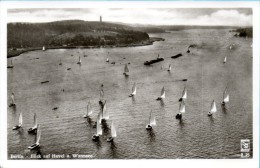 Berlin Wannsee - S/w Blick Auf Havel Und Wannsee - Wannsee