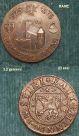 M_p> Gettone / Medaglia BURGVEREIN GOSTING 1925 - 1975 Riproduzione Moneta - Non Classés
