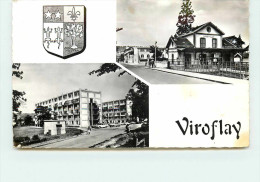 DEP 78 VIROFLAY 2 VUES ET BLASON  CLOS SAINT VIGOR ET GARE RIVE GAUCHE - Viroflay