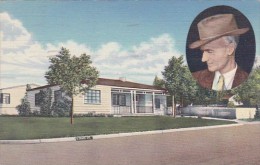 New Mexico Albuquerque Ernie Pyle's Home 1949 Curteich - Albuquerque