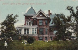 Nebraska Lincoln Fairview Home Of William Jennings Bryant 1910 - Lincoln