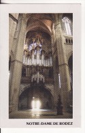 RODEZ (Aveyron) Cathédrale Notre Dame Orgues-Orgue-Organ-Orgel-Instrument-Musique- VOIR 2 SCANS - - Rodez