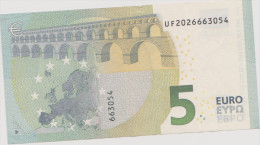 5 € Banknote Mit Besonderer “Teufel“ Seriennummer UF202 666 3054 - 5 Euro