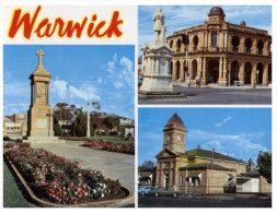 (789) Australia - QLD  - Warwick - War Memorial , Post Office And Court House - Brisbane