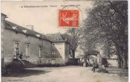 Cpa  LA VILLEDIEU DU CLAIN Chateau Gaillard - La Villedieu Du Clain