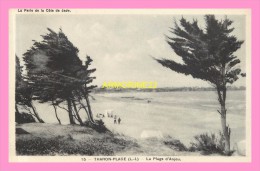 CPA  THARON PLAGE   D ANJOU - Tharon-Plage