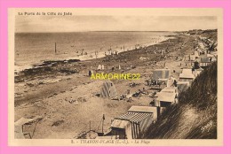 CPA  THARON   PLAGE  LA PLAGE - Tharon-Plage