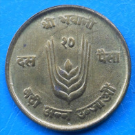 Népal Nepal 10 Paisa 1971 VS 2028 Km 766 UNC - Nepal