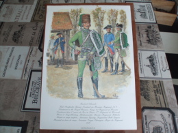 Uniformes ) Fanfaro/ Planche N° 16  L'histoire Des Hussards Prussiens 1721/1807 De Kurt Geiss Et August-wilhelm Stragand - Uniform