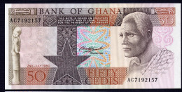 GHANA : Banconota  50 Cedis - 1980 - P22 - FDS - Ghana