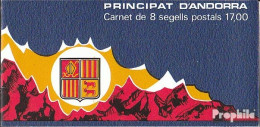 Andorra - Französische Post MH1 (kompl.Ausg.) Postfrisch 1987 Freimarken: Wappen - Carnets