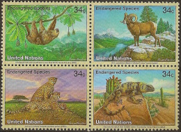 UNITED STATION NY - Fauna - Unused Stamps