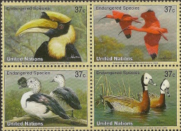 UNITED STATION NY - Fauna - Unused Stamps