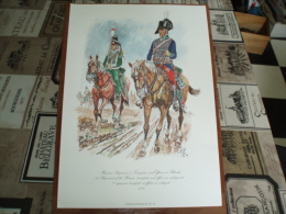 Uniformes ) Fanfaro/ Planche N° 20  L´histoire Des Hussards Prussiens 1721/1807 De Kurt Geiss Et August-wilhelm Stragand - Uniformen