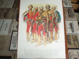 Uniformes ) Fanfaro/ Planche N°24.3 L´histoire Des Hussards Prussiens 1721/1807 De Kurt Geiss Et August-wilhelm Stragand - Uniformen
