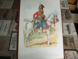 Uniformes ) Fanfaro/ Planche N°24.4 L´histoire Des Hussards Prussiens 1721/1807 De Kurt Geiss Et August-wilhelm Stragand - Uniformes