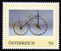ÖSTERREICH 2011 ** Velociped Carl Lenz Um 1870 - PM Personalized Stamp MNH - Cycling