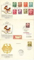 Nr 380, 382, 384, 387/389, 391, 393, 396, 398 FDC, Michel = 120 € (07285) - Lettres & Documents