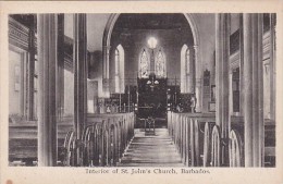 Barbados Interior Of St John's Church - Barbados