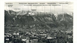 Cp , AUTRICHE , Innsbruck Gegen Norden , Vierge - Innsbruck