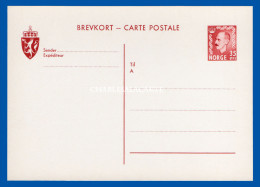 NORWAY PRE-PAID CARD UNUSED 35 ORE HAAKON VII BREVKORT  WATERMARK INVERTED & REVERSED - Enteros Postales