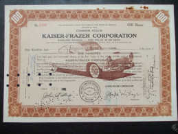 USA - Kaiser-Frazer Corporation - Cars