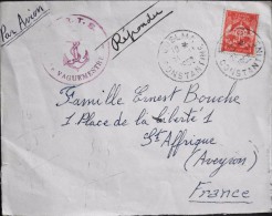 FR -1952 - LETTRE En F. M. Par Avion - Pour La Famille E. BOUCHE - Oblit. à Guelma Daté Le 23.11.1952 - Bon état - - Guerra D'Algeria