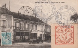 SAINT- CHERON - Place De La Gare - Saint Cheron