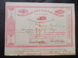 USA - Charleston City Railway Company - Railway & Tramway