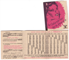 Calendrier De La Femme Efficia 1936 (PPP0570) - Formato Piccolo : 1921-40